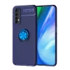 Newface Realme 7 Kılıf Range Yüzüklü Silikon - Mavi