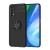 Newface Realme 7 Kılıf Range Yüzüklü Silikon - Siyah