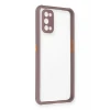 Newface Realme 7 Pro Kılıf Miami Şeffaf Silikon - Açık Mor