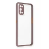 Newface Realme 7 Pro Kılıf Miami Şeffaf Silikon - Açık Mor