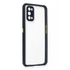 Newface Realme 7 Pro Kılıf Miami Şeffaf Silikon - Lacivert