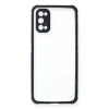 Newface Realme 7 Pro Kılıf Miami Şeffaf Silikon - Lacivert