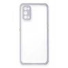 Newface Realme 7 Pro Kılıf Miami Şeffaf Silikon - Lila