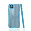 Newface Realme C11 2021 Kılıf Platin Silikon - Mavi