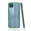 Newface Realme C11 2021 Kılıf Platin Silikon - Yeşil