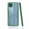Newface Realme C11 2021 Kılıf Platin Silikon - Yeşil