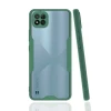 Newface Realme C11 2021 Kılıf Platin Silikon - Yeşil