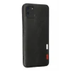 Newface Realme C11 Kılıf Loop Deri Silikon - Siyah