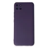 Newface Realme C11 Kılıf Nano içi Kadife Silikon - Mor