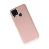 Newface Realme C15 Kılıf Nano içi Kadife Silikon - Pudra