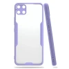 Newface Realme C15 Kılıf Platin Silikon - Lila