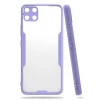 Newface Realme C15 Kılıf Platin Silikon - Lila