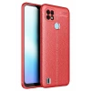 Newface Realme C21 Kılıf Auto Focus Kapak - Kırmızı