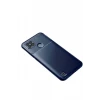 Newface Realme C21 Kılıf Auto Focus Karbon Kapak - Lacivert