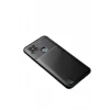 Newface Realme C21 Kılıf Auto Focus Karbon Kapak - Siyah