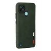 Newface Realme C21 Kılıf Loop Deri Silikon - Yeşil