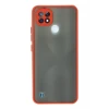 Newface Realme C21 Kılıf Montreal Silikon Kapak - Kırmızı