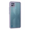 Newface Realme C21 Kılıf Montreal Silikon Kapak - Mor