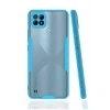 Newface Realme C21 Kılıf Platin Silikon - Mavi