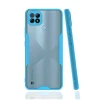 Newface Realme C21 Kılıf Platin Silikon - Mavi