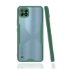 Newface Realme C21 Kılıf Platin Silikon - Yeşil