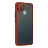 Newface Realme C21Y Kılıf Montreal Silikon Kapak - Kırmızı