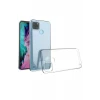 Newface Realme C25Y Kılıf Lüx Şeffaf Silikon