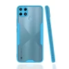 Newface Realme C25Y Kılıf Platin Silikon - Mavi