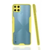 Newface Realme C25Y Kılıf Platin Silikon - Sarı