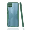 Newface Realme C25Y Kılıf Platin Silikon - Yeşil