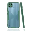 Newface Realme C25Y Kılıf Platin Silikon - Yeşil
