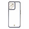 Newface Realme C35 Kılıf Liva Lens Silikon - Mavi