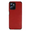Newface Realme C35 Kılıf Loop Deri Silikon - Kırmızı