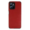 Newface Realme C35 Kılıf Loop Deri Silikon - Kırmızı