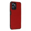 Newface Realme C35 Kılıf Loop Deri Silikon - Kırmızı