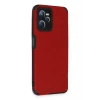 Newface Realme C35 Kılıf Loop Deri Silikon - Kırmızı