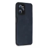 Newface Realme C35 Kılıf Loop Deri Silikon - Lacivert