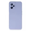 Newface Realme C35 Kılıf Nano içi Kadife Silikon - Lila