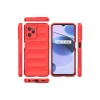 Newface Realme C35 Kılıf Optimum Silikon - Kırmızı