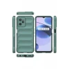 Newface Realme C35 Kılıf Optimum Silikon - Koyu Yeşil