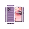 Newface Realme C35 Kılıf Optimum Silikon - Mor