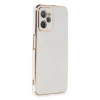 Newface Realme C35 Kılıf Volet Silikon - Beyaz