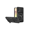 Newface Realme C53 Kılıf Pars Lens Yüzüklü Silikon - Siyah