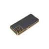 Newface Realme C53 Kılıf Razer Lensli Silikon - Gold