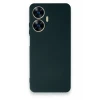 Newface Realme C55 Kılıf First Silikon - Koyu Yeşil