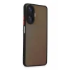 Newface Realme C55 Kılıf Montreal Silikon Kapak - Siyah