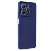 Newface Realme C61 Kılıf Auto Focus Karbon Kapak - Lacivert