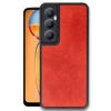 Newface Realme C65 Kılıf Aras Deri Kapak - Kırmızı