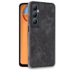 Newface Realme C65 Kılıf Aras Deri Kapak - Siyah