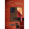 Newface Realme C65 Kılıf Flip Cover - Kırmızı